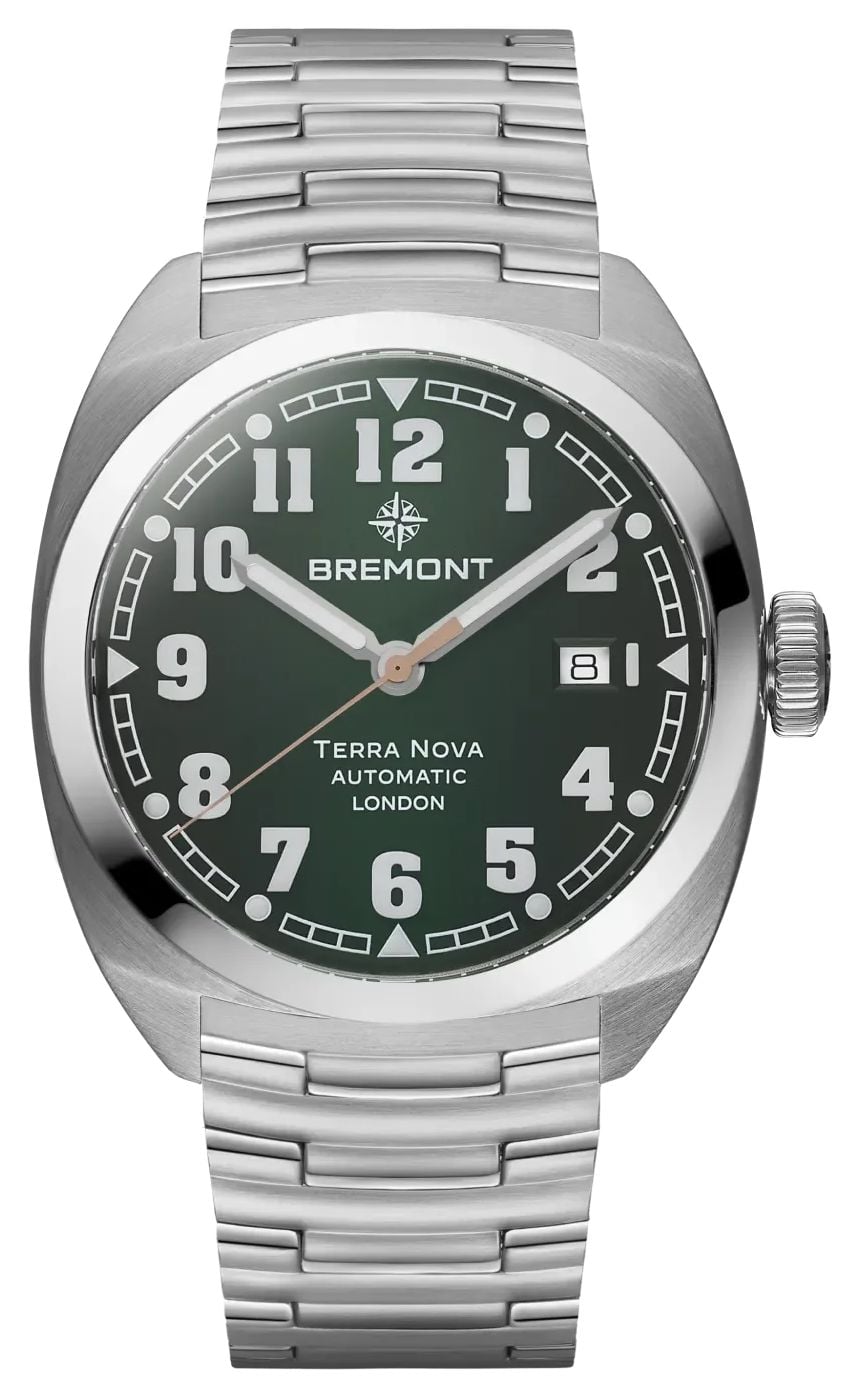 Bremont Terra Nova Date Automatic (40.5mm) Gradient Green Watch