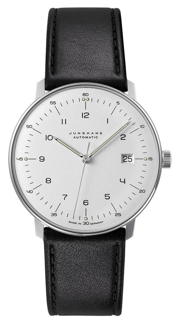 Junghans Max Bill Automatic Date Sapphire Glass 27/4700.02 Watch