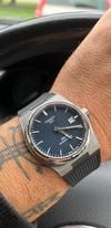 Customer picture of Tissot PRX Powermatic 80 (40mm) Blue Dial / Black Rubber T1374071704100