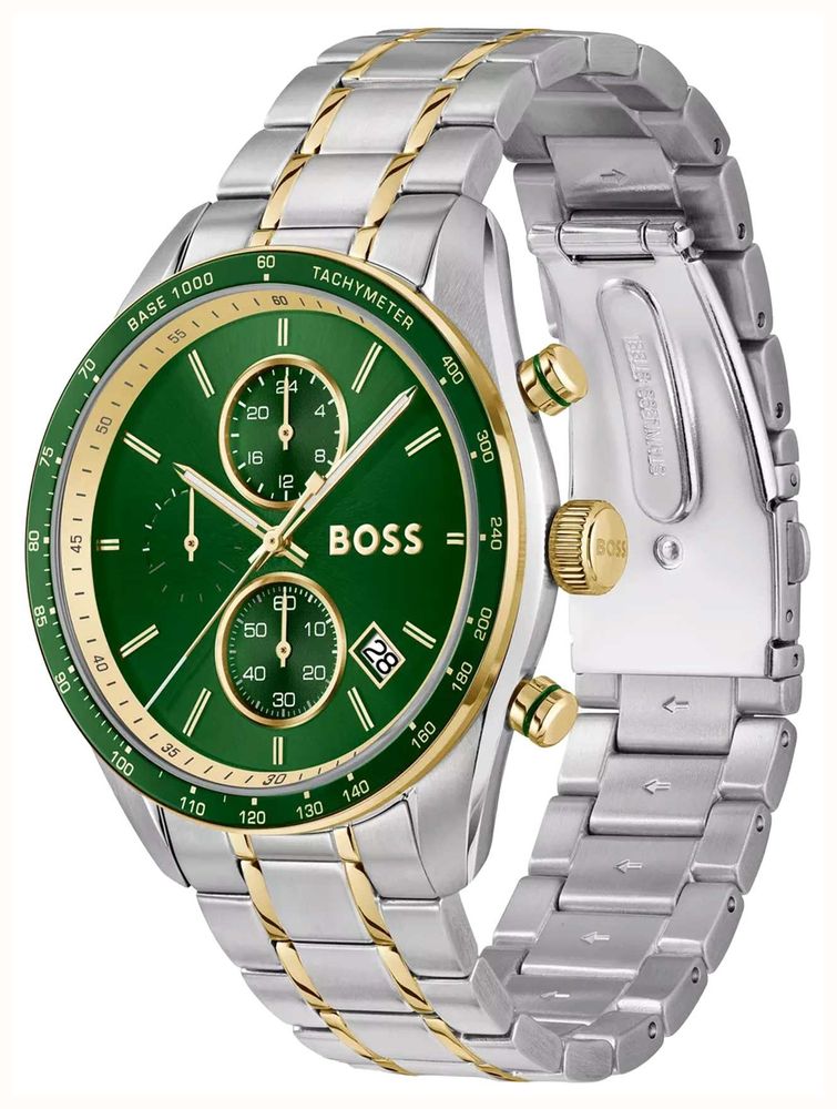 BOSS Grand Prix Chonograph Green Dial  BOSS Watch 1514345 - vista alternativa 2