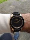Customer picture of Adidas EXPRESSION ONE Black Dial Black Nylon Strap AOFH23015