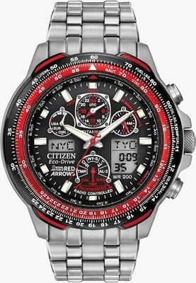 Citizen Red Arrows Titan Skyhawk a-t Eco-Drive Solarbetriebener Herrenschuh JY8110-51E
