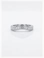 0.50ct Baguette Diamonds 10ct White Gold Wishbone Eternity Ring JM2806
