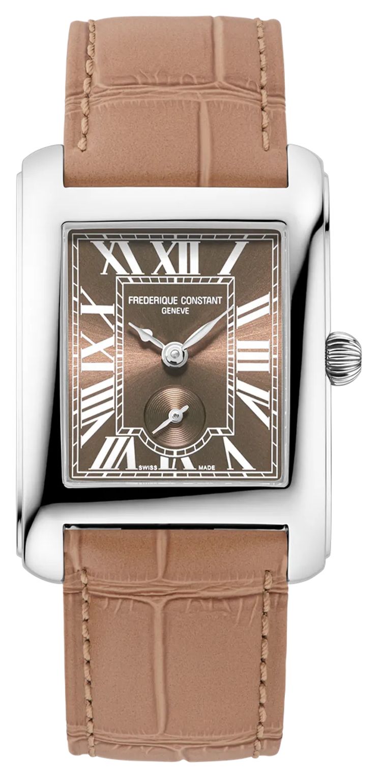 Frederique Constant CarrÃ©e petite seconde (25mm) cadran montre