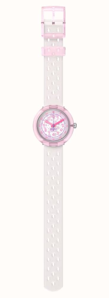 Flik Flak 7+ Power Time Fizz in pearl Watch FCNP007 - vista alternativa 3