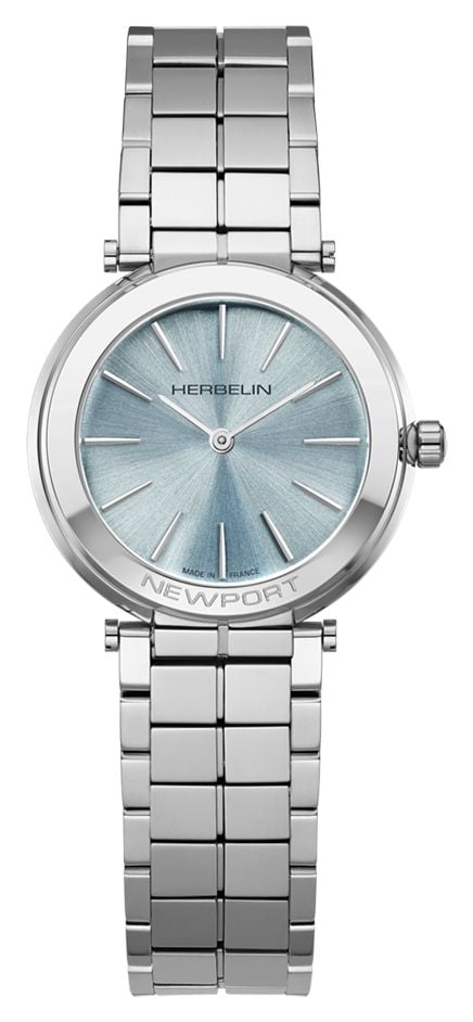 Newport Slim Quartz (32mm) Ice Dial / Watch - Herbelin - Modalova