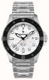 Bremont Supermarine 500M Automatic (43mm) Polar White 3D Wave Pattern Dial / Stainless Steel Bracelet SM43-DT-SS-WH-B