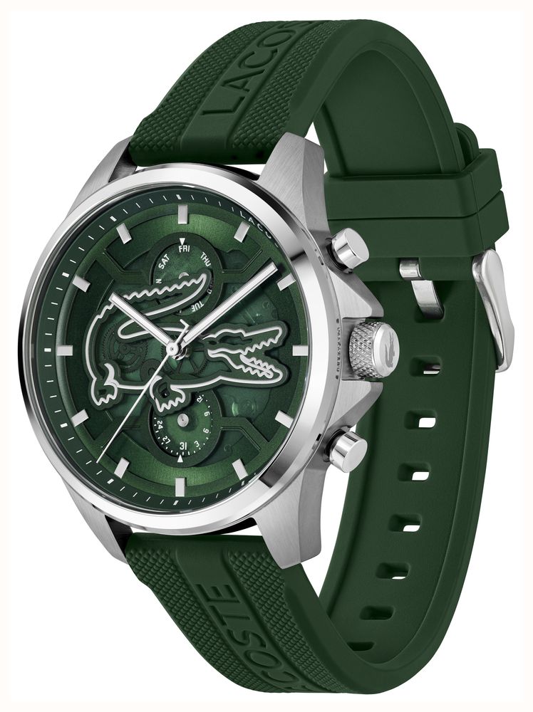 Lacoste Arthor Green Silcone Green Dial Watch 2011536 - alternative Ansicht 2