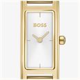BOSS Lucy White Dial 15mm Ladies Gold Plated Watch 1502857 - vista alternativa 4