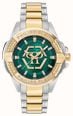 Philipp Plein PLEIN MAJESTY Quartz (44mm) Green Sunray Dial / Two-Tone Stainless Steel Bracelet PWBHA0626