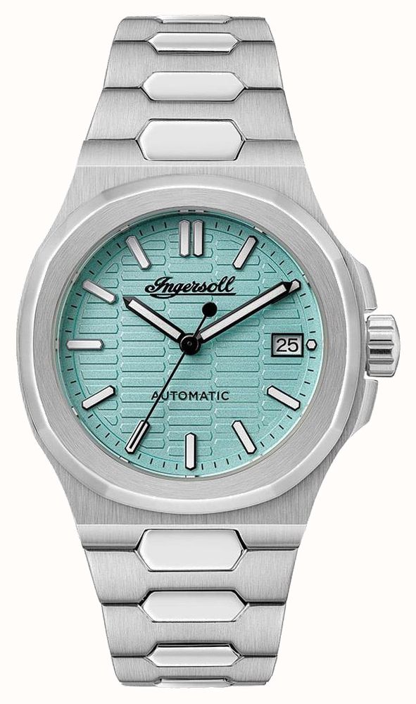 Ingersoll 1892 The Scovill – Orologio Automatico Uomo 43mm, Quadrante Scheletrato Nero, Cinturino Acciaio Inossidabile I13903