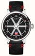 MeisterSinger Edition Route 66 - 1 of 100 (43mm) Matte Black Dial / Black Leather Strap ED-ROUTE66