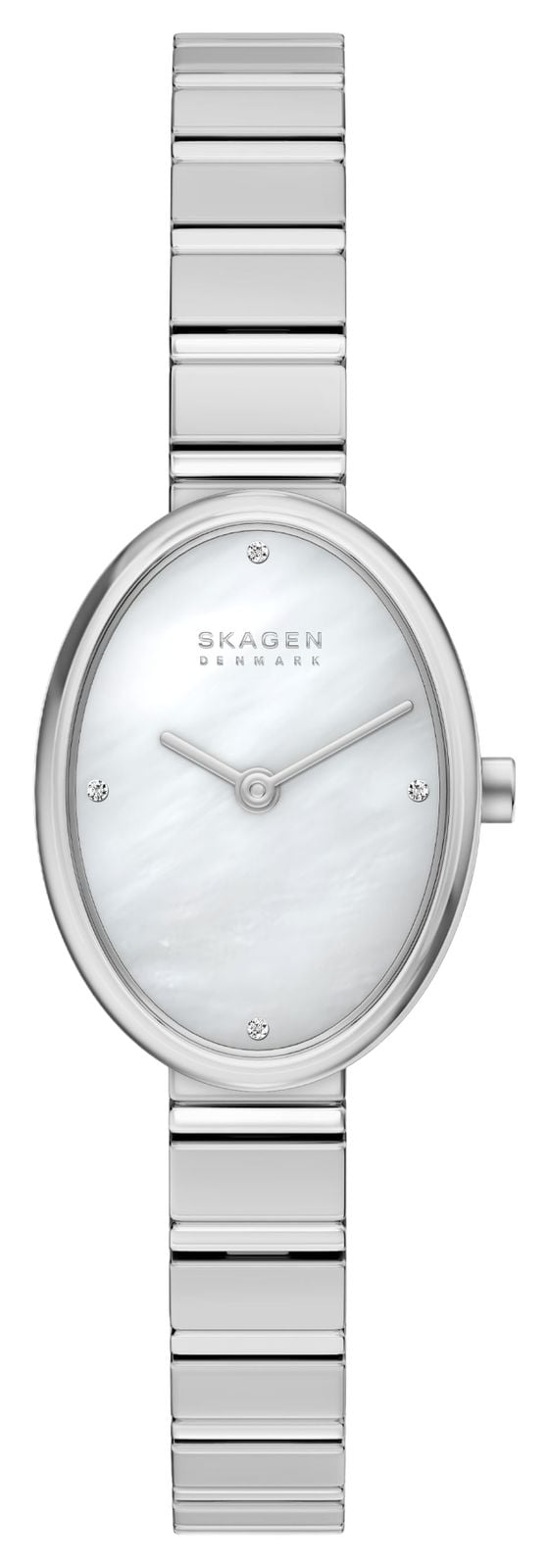 Skagen Anita ovale quartz (20mm) cadran nacre / bracelet montre