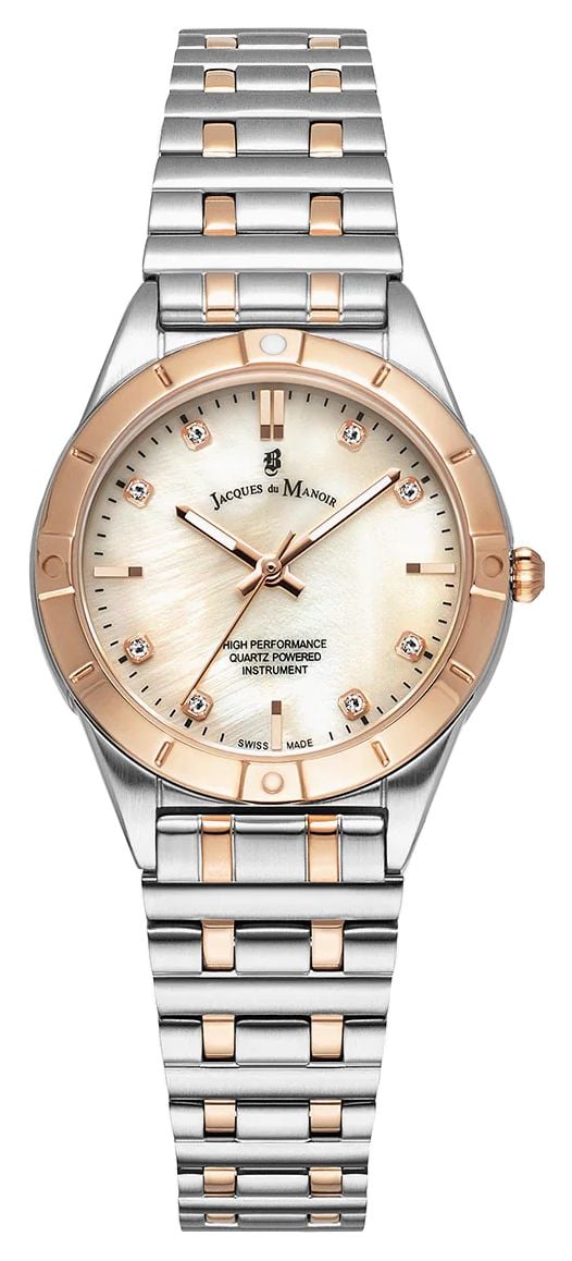 Jacques Du Manoir Leonie Ã  quartz trois aiguilles ( montre