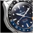 Bremont Supermarine 300M GMT Limited Edition (40mm) 'Glacier' Blue Gradient Dial / Stainless Steel Bracelet SM40-GMT-SS-BLBK-B - alternate view 4