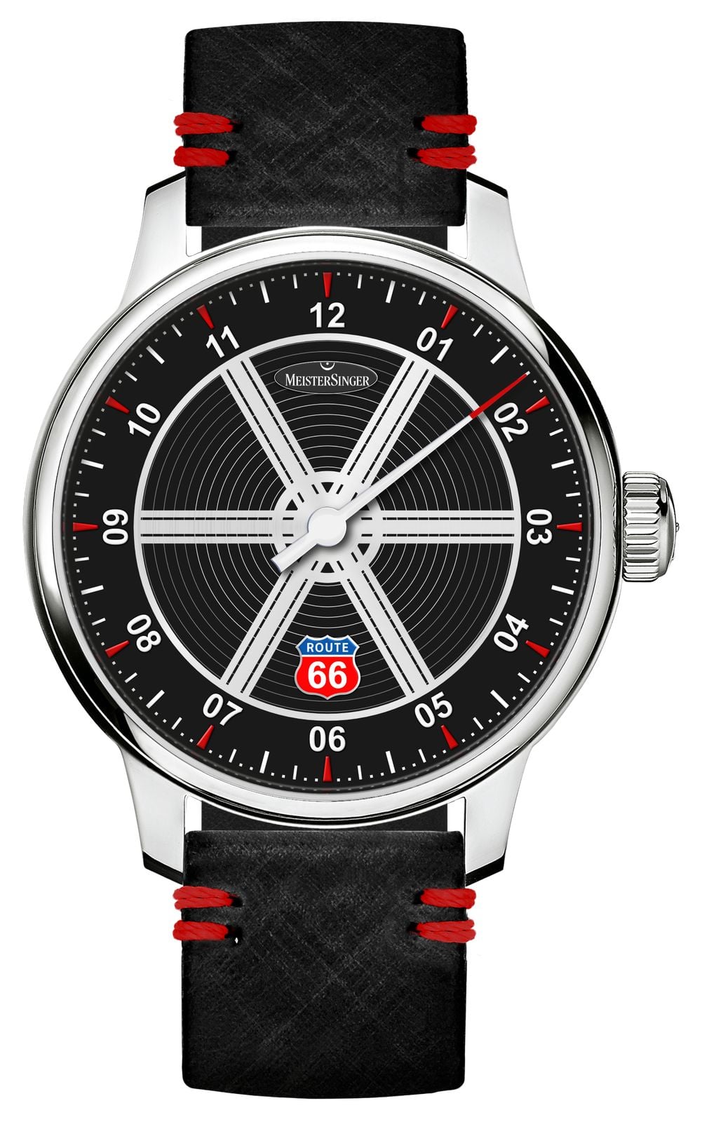 MeisterSinger Ãdition Route 66 â 1 sur 100 (43mm) cadran montre