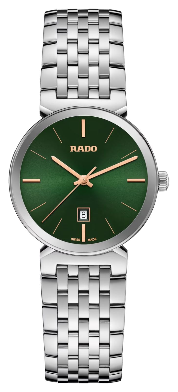 RADO Florence Quarz (30mm) grünes Sonnenschliff-Zifferblatt uhr