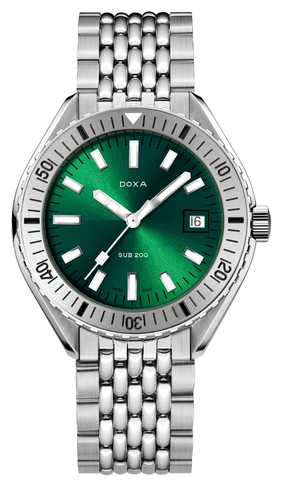 DOXA Sub 200 Sea Emerald (42 mm), cadran vert soleillÃ©, montre