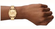 Michael Kors Leia Women's Gold Tone Dial Gold Tone Stainless Steel Bracelet MK7677 - alternative Ansicht 2