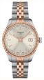 Tissot Ballade 34mm Ladies Watch Silver And Rose Gold T1560102203101