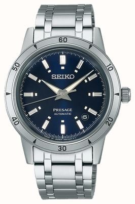 Seiko Style Presage des années 60 « élégant mais robuste » en bleu marine SRPL07J1