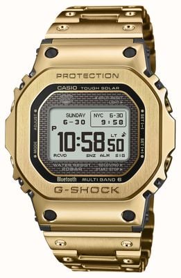 Casio G-Shock Full Metal 5000 Series (43.6mm) MIP Display / Gold PVD Stainless Steel Bracelet GMW-BZ5000GD-9ER
