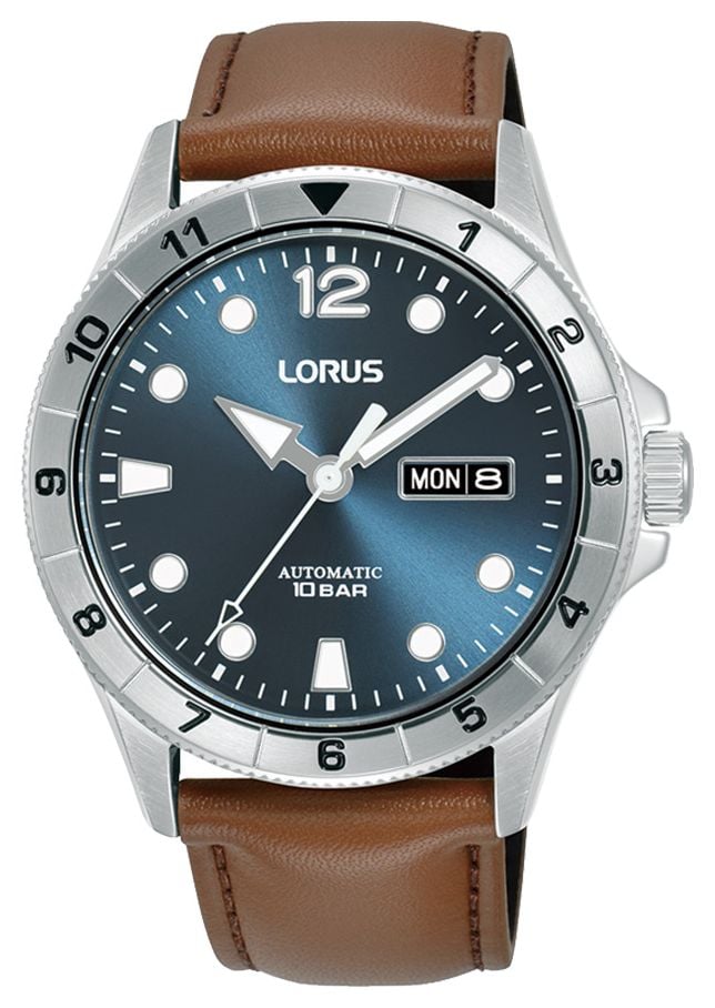 Lorus automatique sport homme (42 mm) cadran bleu montre