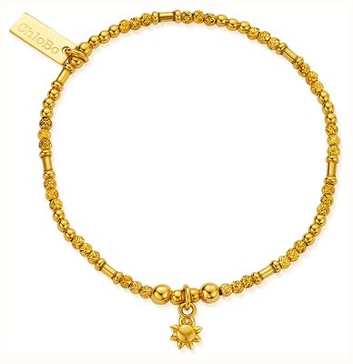 ChloBo Sunshine Sparkle Bracelet - 18ct Gold Plated GBFBB3583