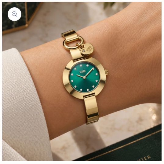STORM STORMELE / Green Dial / Gold-Tone Stainless Steel Bracelet 47572/GD/GN - 別ビュー 3