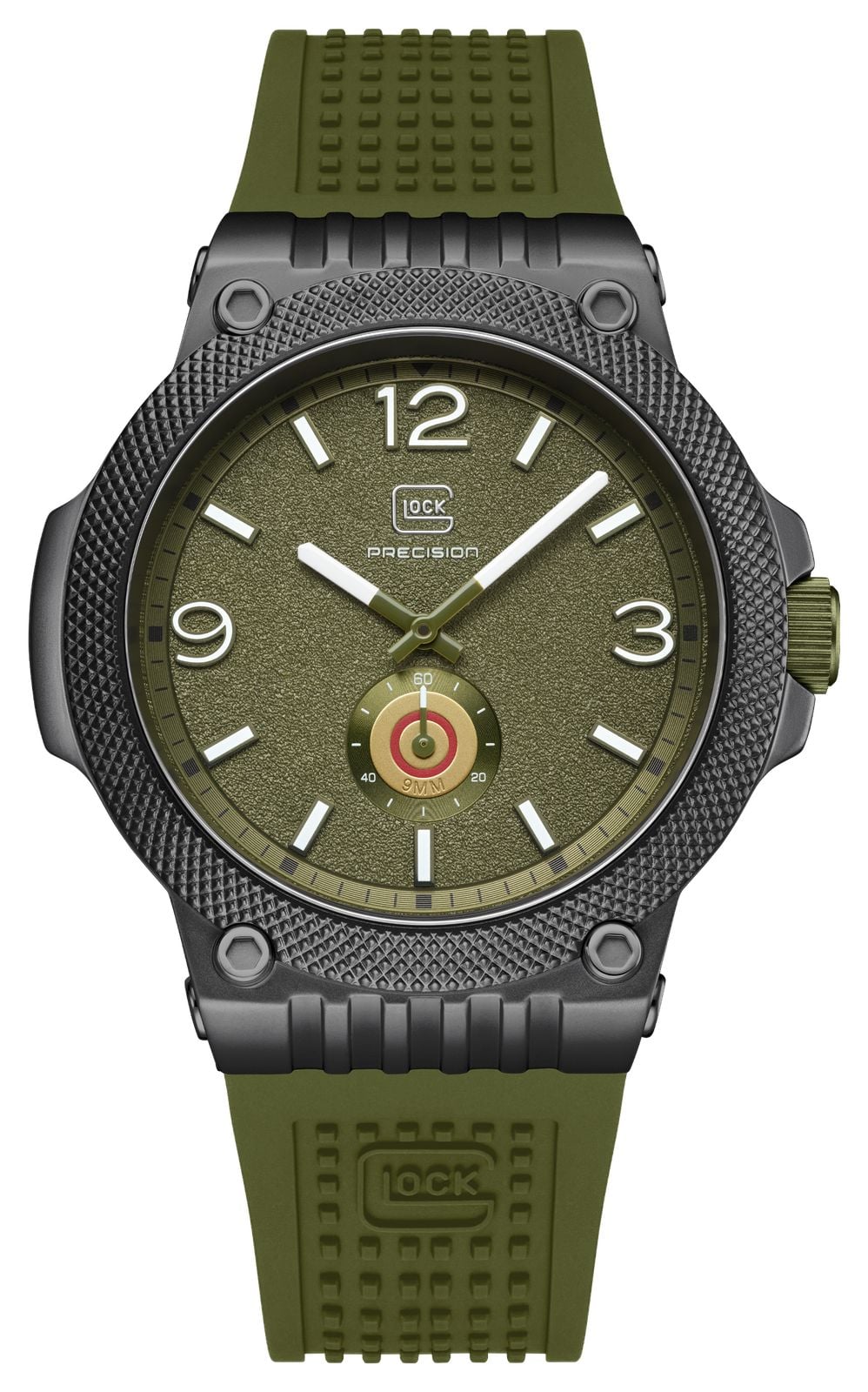 GLOCK Precision Ã  quartz avec petite seconde (43 mm montre