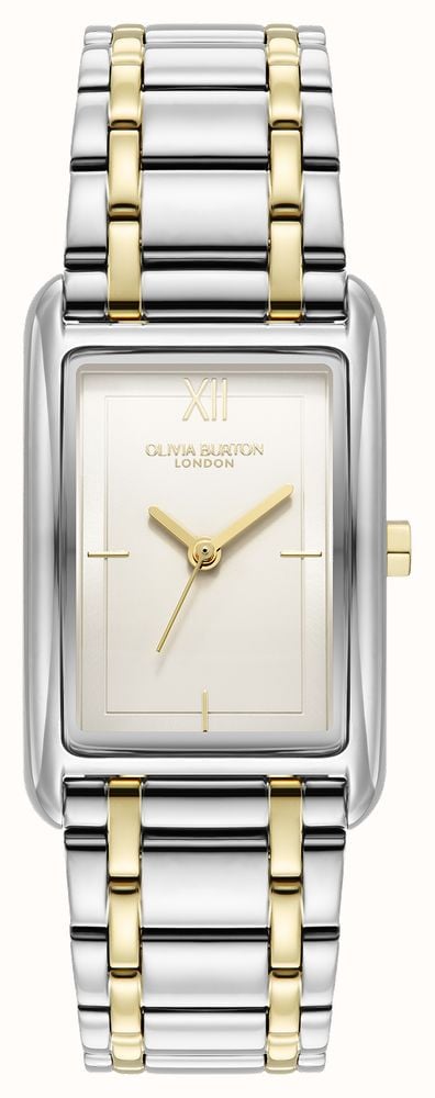 Olivia burton two tone watch best sale