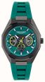 Aston Martin Thrill TKS W Quartz Multifunction (42mm) Podium Green Dial / Podium Green Silicone Strap MTRI1F503