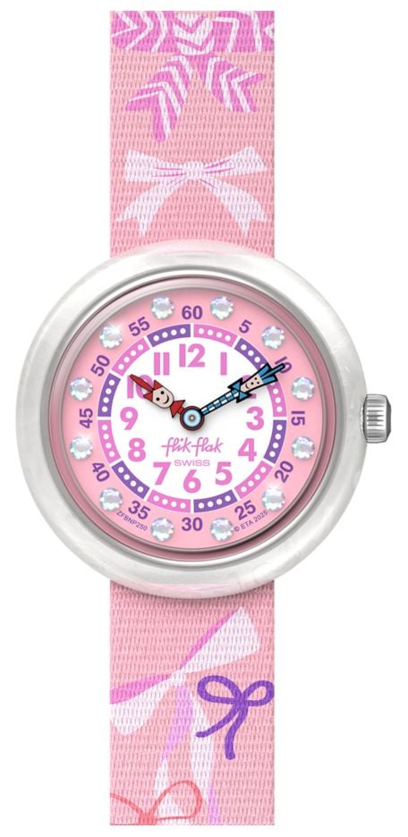 Flik Flak Choisissez une Ã  nÅud (31,85 mm) cadran montre