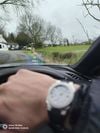 Customer picture of Alpina Alpiner extreme solameter (37,5 mm) quadrante con motivo triangolare bianco / cinturino in silicone nero AL-140W3AE6
