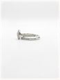 0.66ct Round Brilliant Natural Diamond 9ct White Gold Halo Cluster Ring & Matching Eternity Ring ES13788CA-9G14699W - vue alternative 3