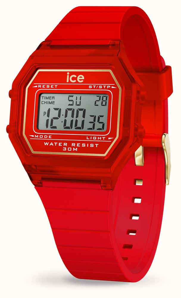 Ice-Watch Reloj Digital Ice Digit Retro Red Passion (32 Mm
