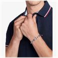 Tommy Hilfiger Stainless Steel Rectangle Belcher Chain Bracelet 2790749 - vista alternativa 2