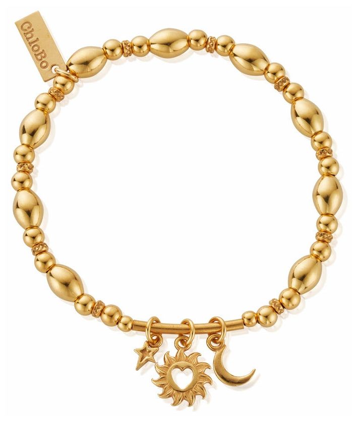 ChloBo Love And Light Gold-Plated Bracelet GBMULLL Jewellery-image-204472