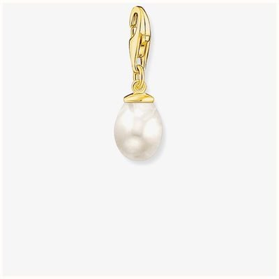 Thomas Sabo Freshwater Pearl Charm Gold Plated 1996-430-14
