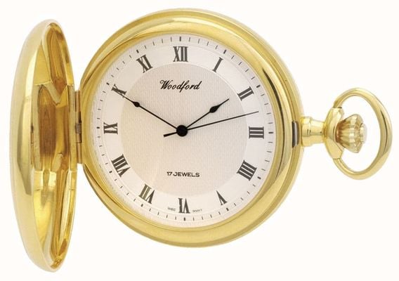 Woodford | Full Hunter | Gold Plated | Pocket Watch | 1028