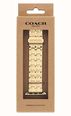 Coach Apple Watch Straps Gold-Tone Stainless Steel Interchangeable Replacement Smart Watch Band 14700344 - alternate view 3