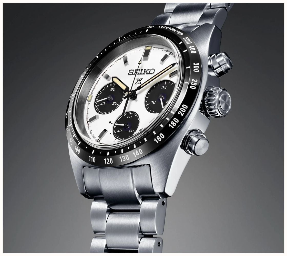 Seiko Prospex Speedtimer 1969 Reissue Solar Chronograph Watch