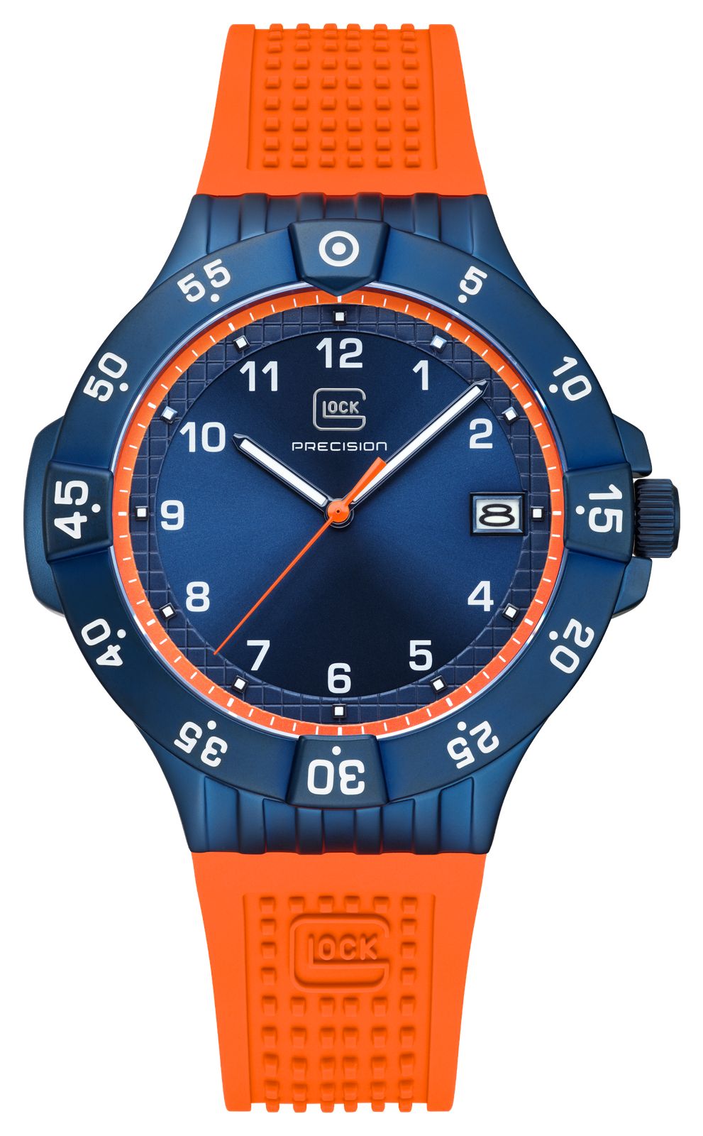 GLOCK Precision Date quartz Ã©dition limitÃ©e (43 mm) cadran montre