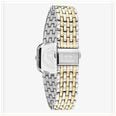 Tommy Hilfiger Ladies Abby Two Tone Square Silver Dial Bracelet Watch 1782922 - alternatieve weergave 2