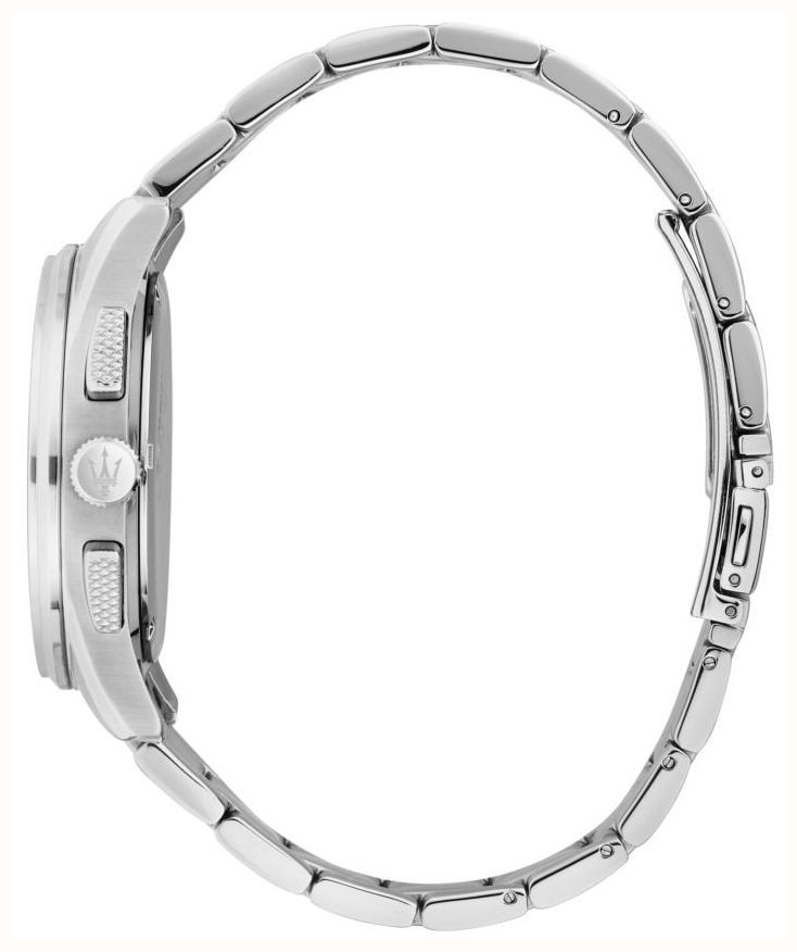 Maserati VELOCITÀ 43mm Chronograph White Dial Stainless Steel Bracelet R8873652013 - vue alternative 2