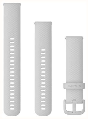 Garmin Pulseira de liberação rápida (20 mm) pulseira de silicone cinza névoa 010-12924-86