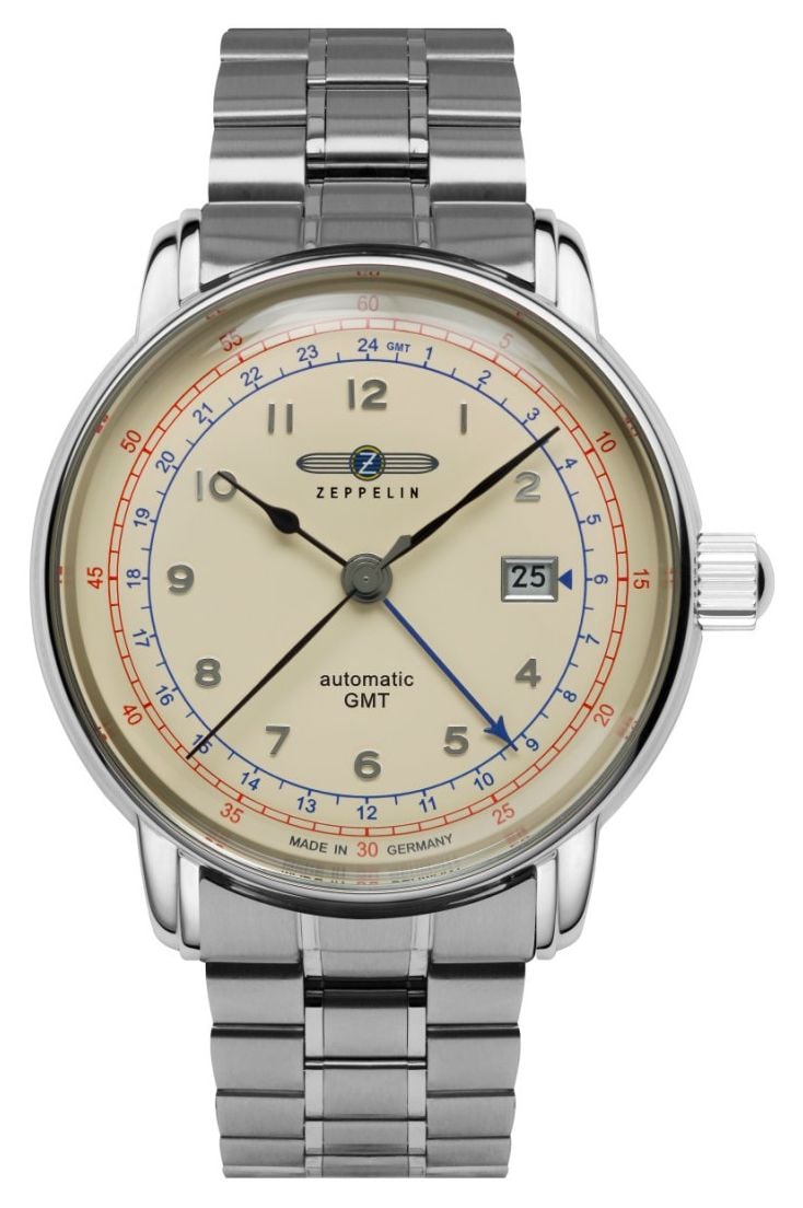 Zeppelin Lz 126 los angeles automatique gmt (42mm) cadran montre