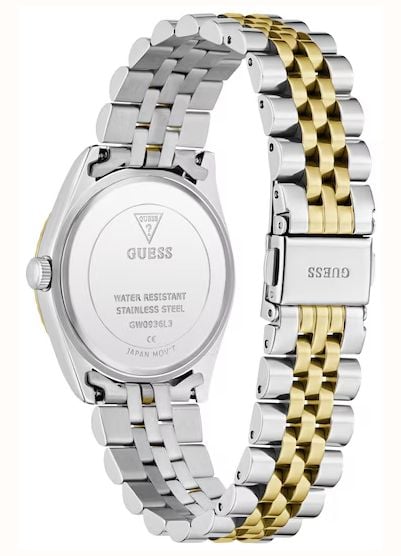 Guess Ladies Jada Two-Tone Multi-Function Date Watch With Green Dial GW0936L3 - autre vue 3