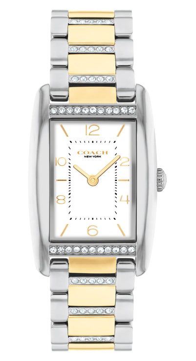 Coach femme Reese (24 mm) avec cadran rectangulaire montre