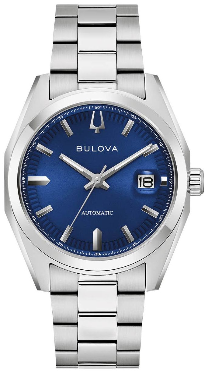 Bulova automatique Surveyor (39 mm) avec cadran bleu montre